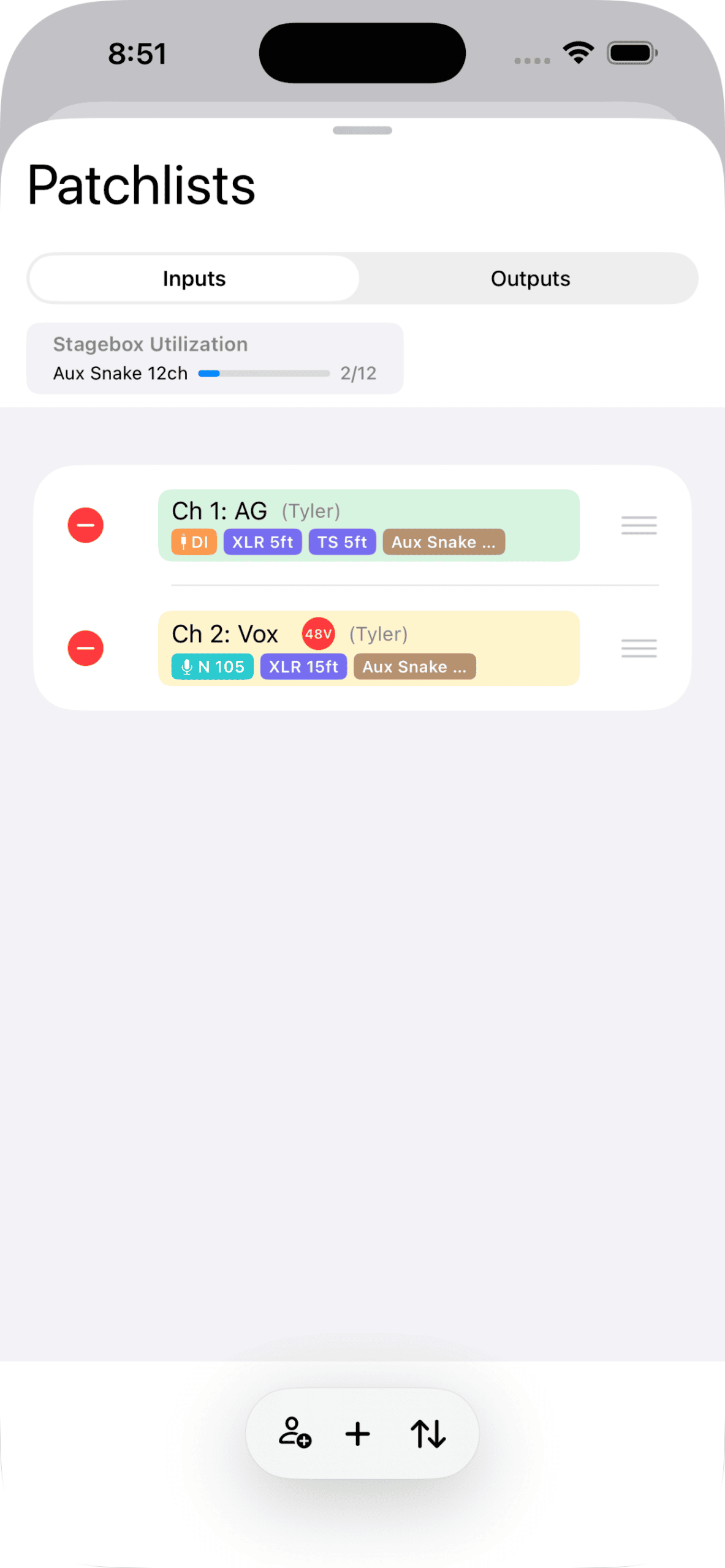 My Music Rider patchlist