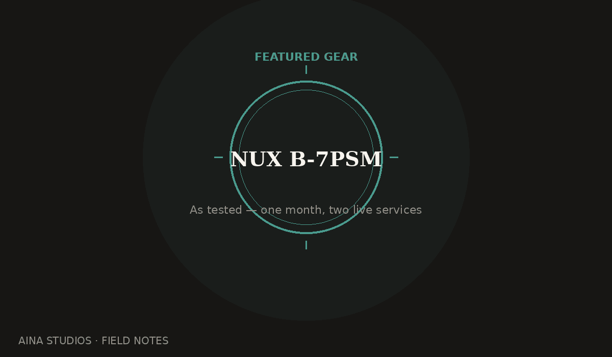 NUX B-7PSM — featured gear spotlight
