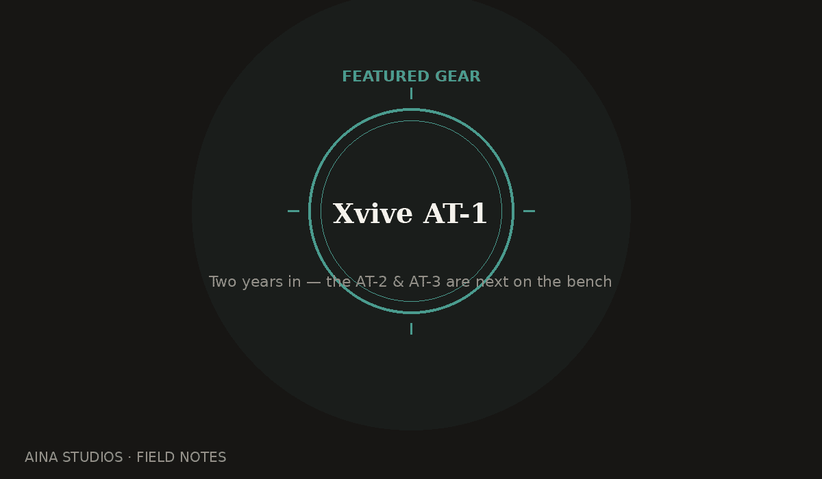 Xvive AT-1 — featured gear spotlight