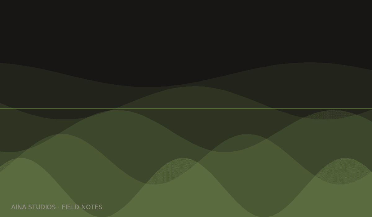 Field Notes — Try This At Home