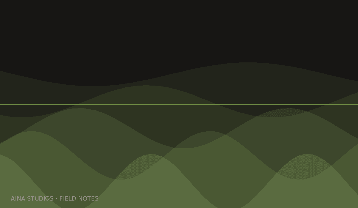 Field Notes — Try This At Home