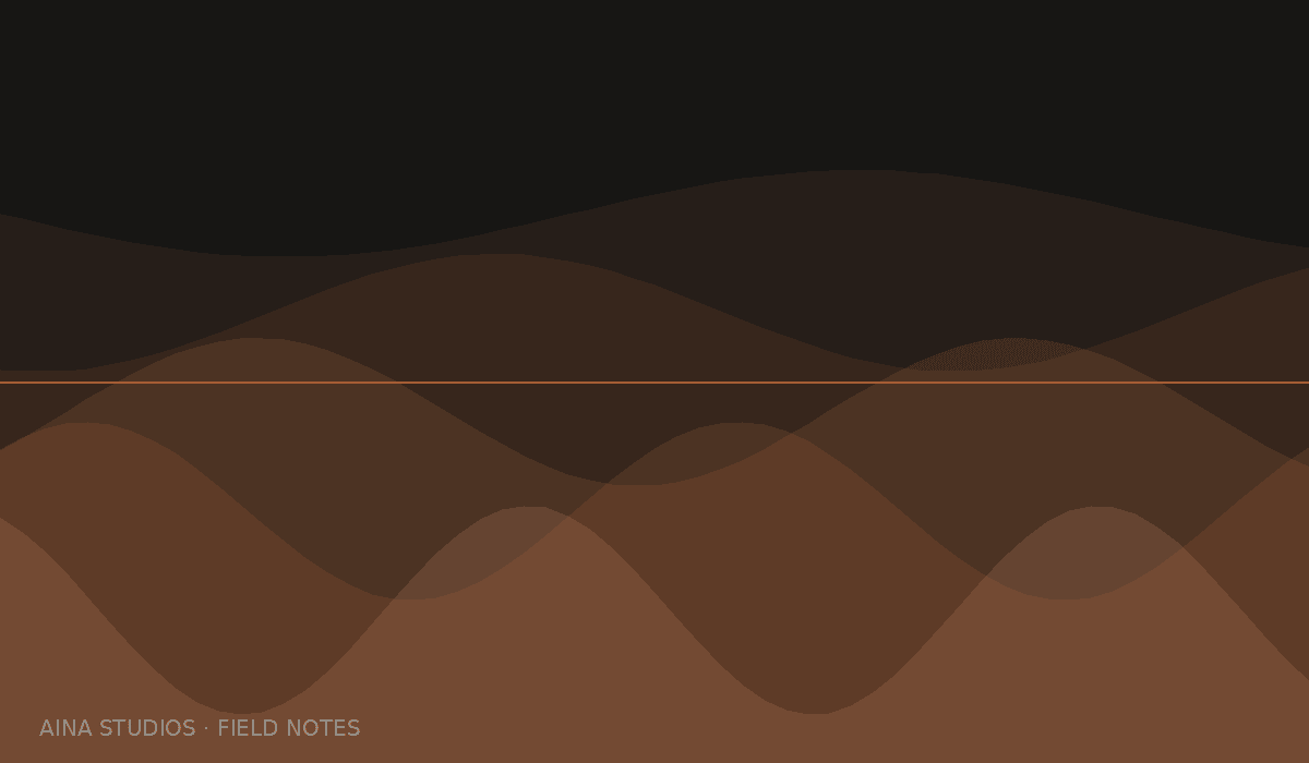 Field Notes — The Hard Way