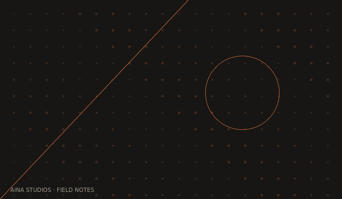 Field Notes — The Hard Way