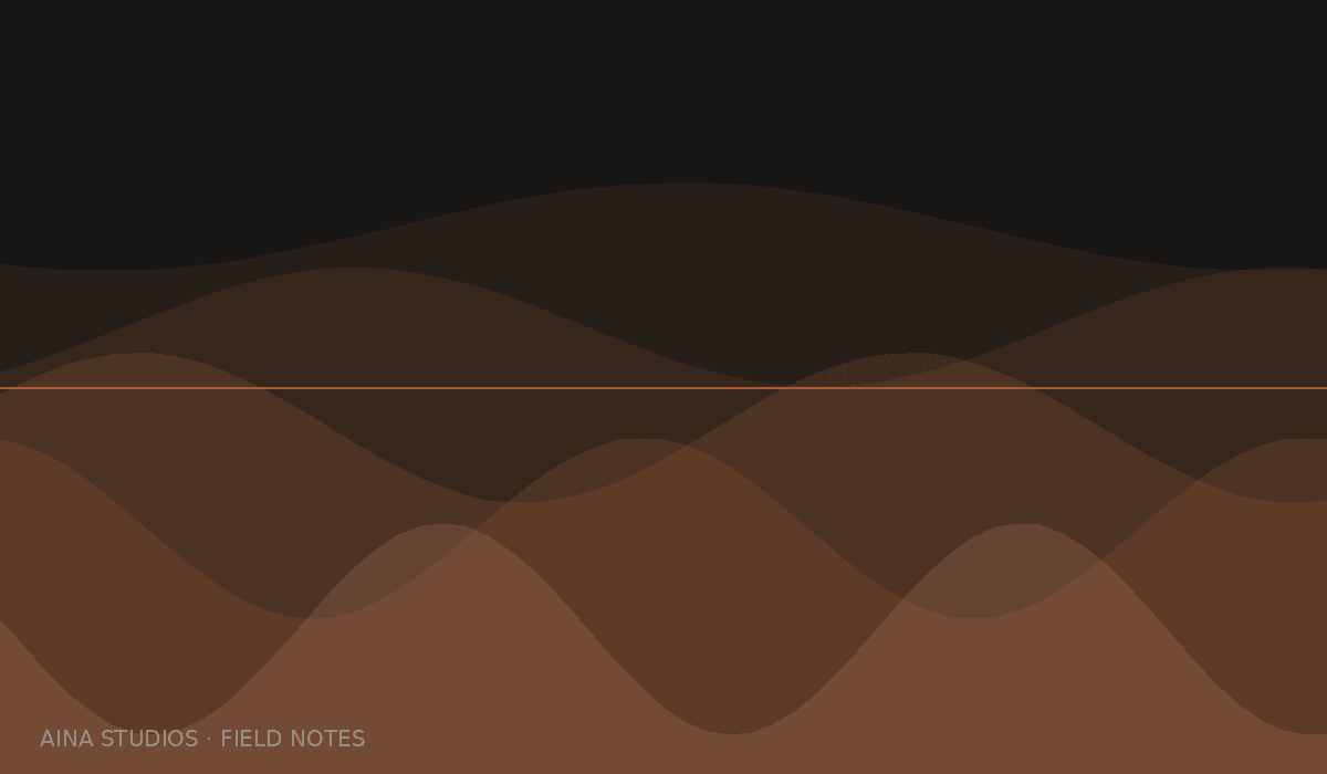 Field Notes — The Hard Way
