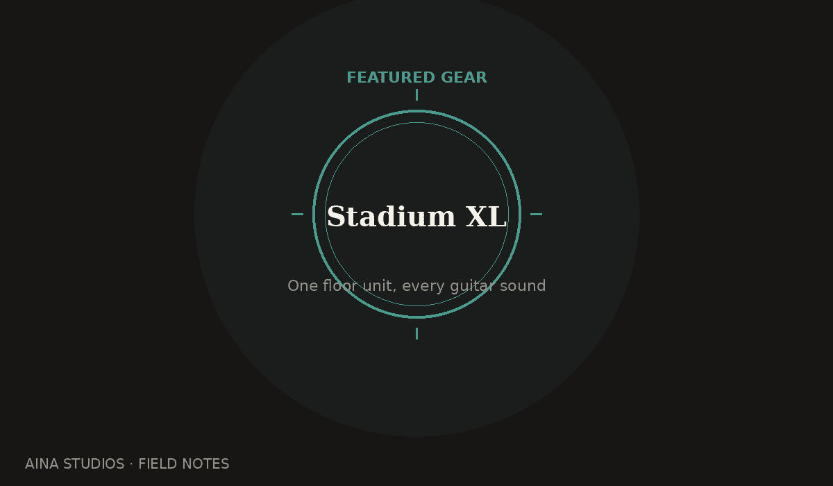 Line 6 Helix Stadium XL floor modeler